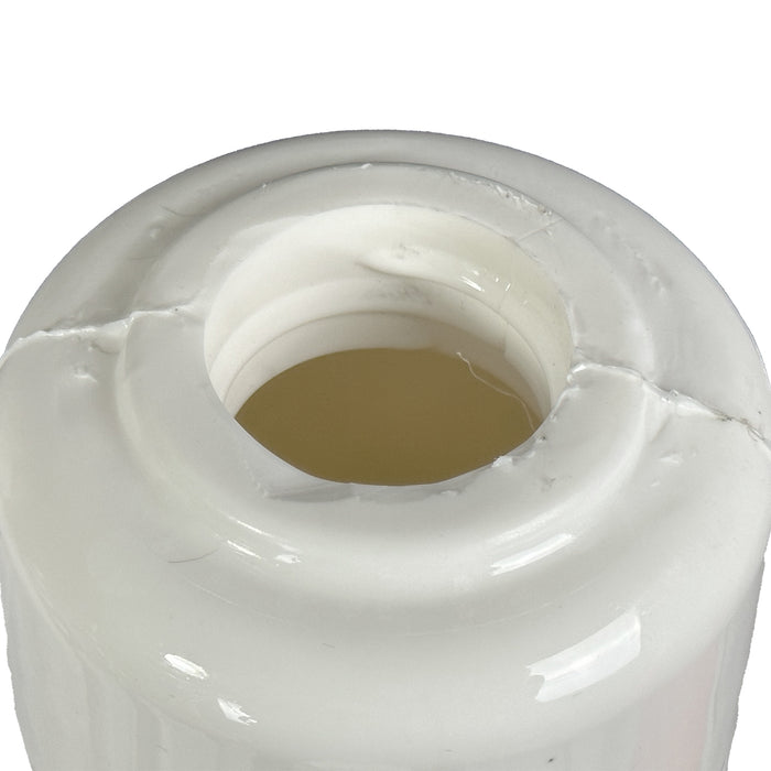 UvV-Reflex Absperrpfosten, Poller 75 oder 100 cm hoch, flexibel weiß, reflektierend, selbstaufrichtend inkl. Befestigungsmaterial und Schrauböse