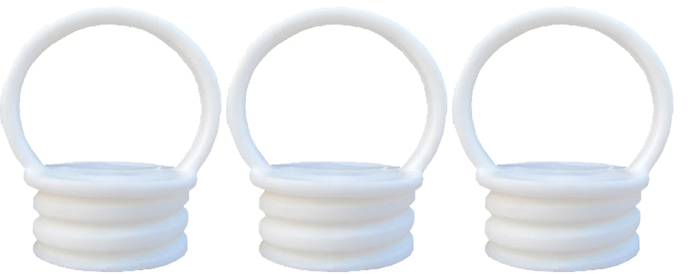 3 Stück Kettenösen Schrauben für flexible Absperrpoller oder Kettenpfosten Schrauböse