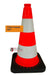 UvV FLEX orange Leitkegel Pylone standsicher >2kg schwer 50cm flexibel.