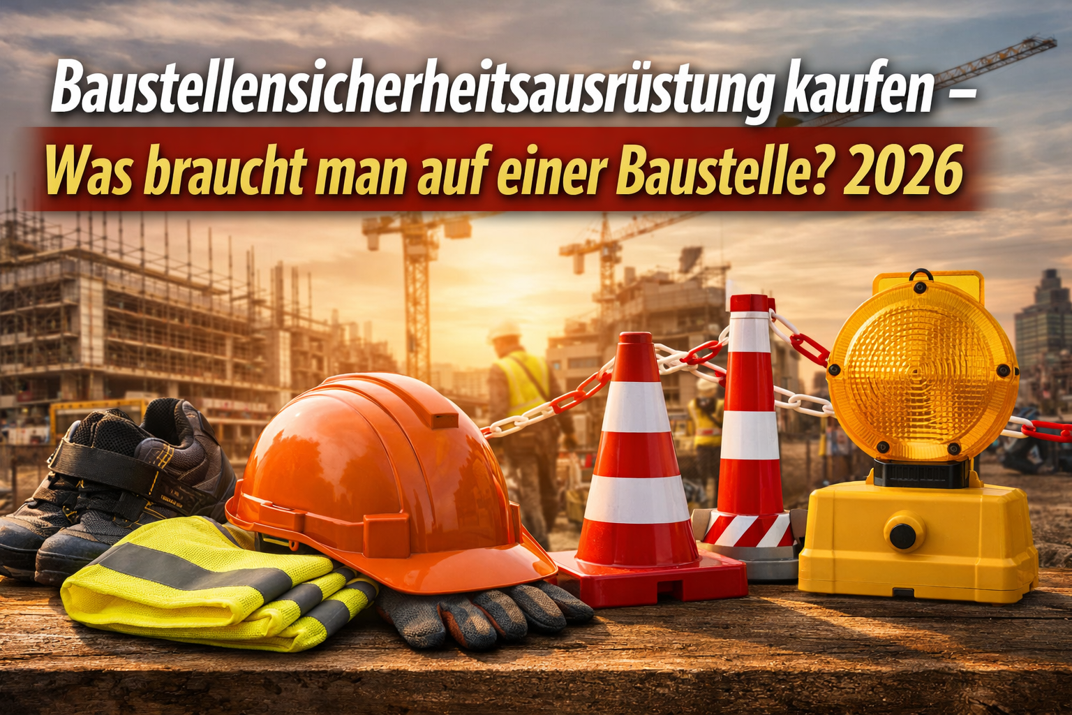 Baustellensicherheitsausrüstung kaufen Was braucht man auf einer Baustelle? 2026