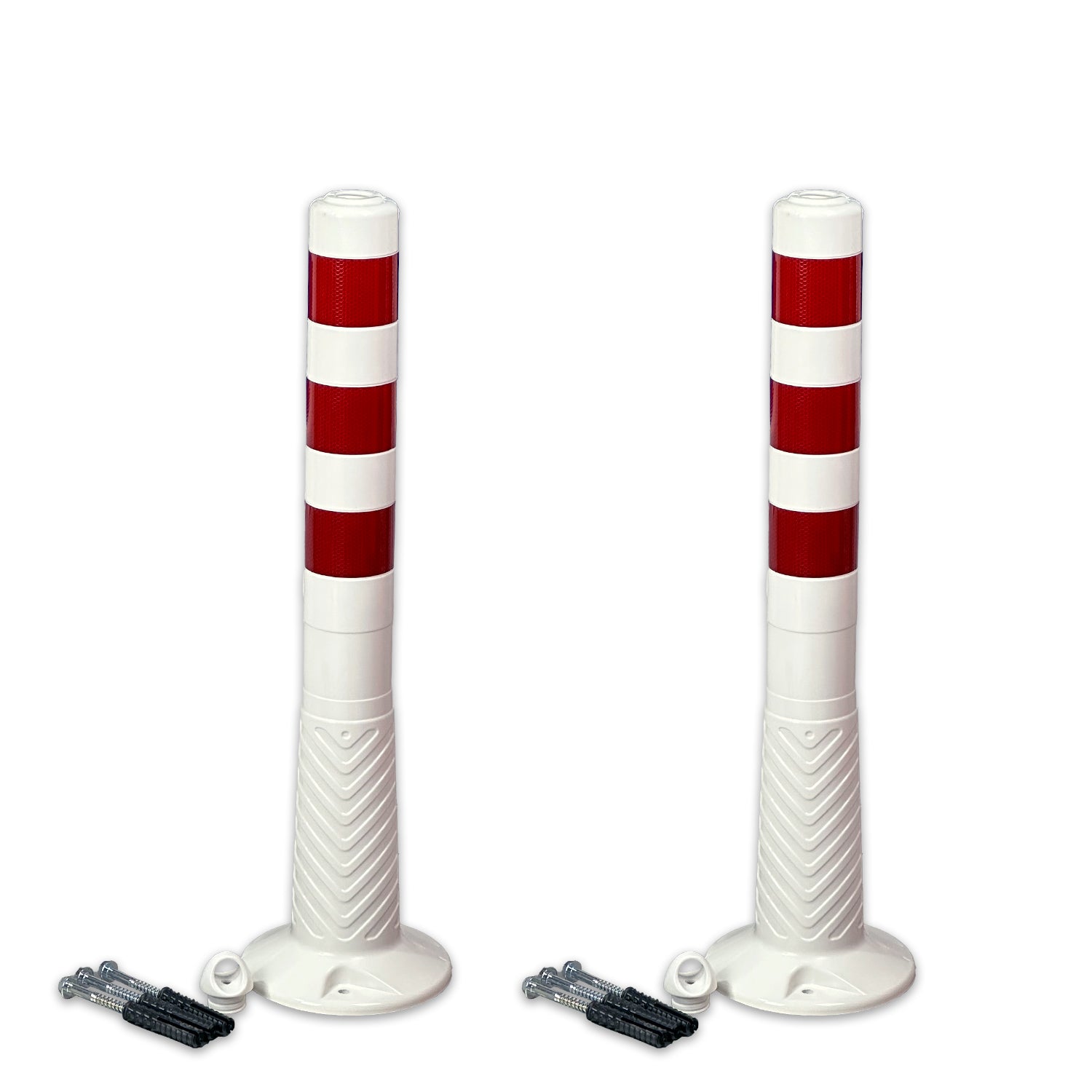 UvV-Flex Absperrpfosten – 75 Oder 100 Cm, Flexibe Produktbild-Vorschau 4