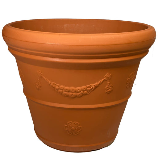 UvV-Shop Mein-Pflanztopf.de - Design-Pflanztopf ROM Terracotta Design Kunststoff von 40-90 cm Terracotta F90 Ø88x71 cm Höhe