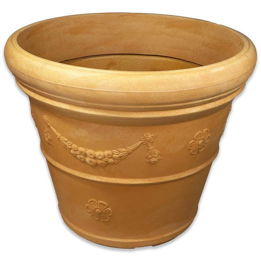 UvV-Shop Mein-Pflanztopf.de - Design-Pflanztopf ROM Terracotta Design Kunststoff von 40-90 cm Impruneta F90 Ø88x71 cm Höhe