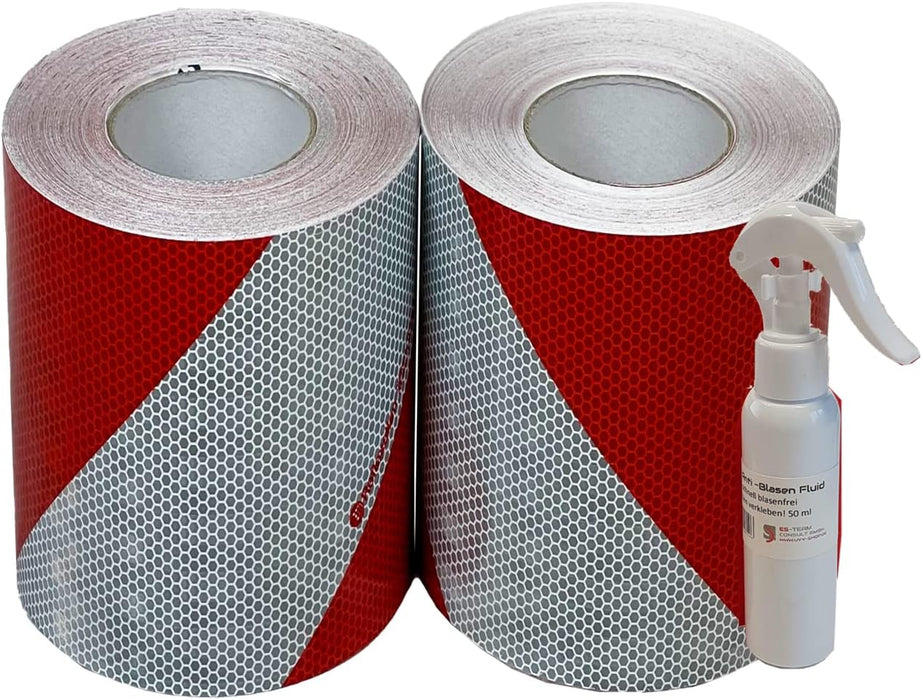 3M Kfz Warnmarkierung 823i DIN30710 141mm breite Reflexfolie: Länge