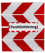 UvV-Shop UvV 3M Kfz-Warnmarkierung Magnet 4x564mm + 1 x Zusatzschild Baustellenfahrzeug 450x150mm