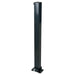 UvV-Shop UvV Design Absperrpfosten Comfy 70x70mm klappbar Stahl feuerverzinkt pulverbeschichtet + Reflexfolie Halbzylinder mit 3 Schlüsseln ohne Folie