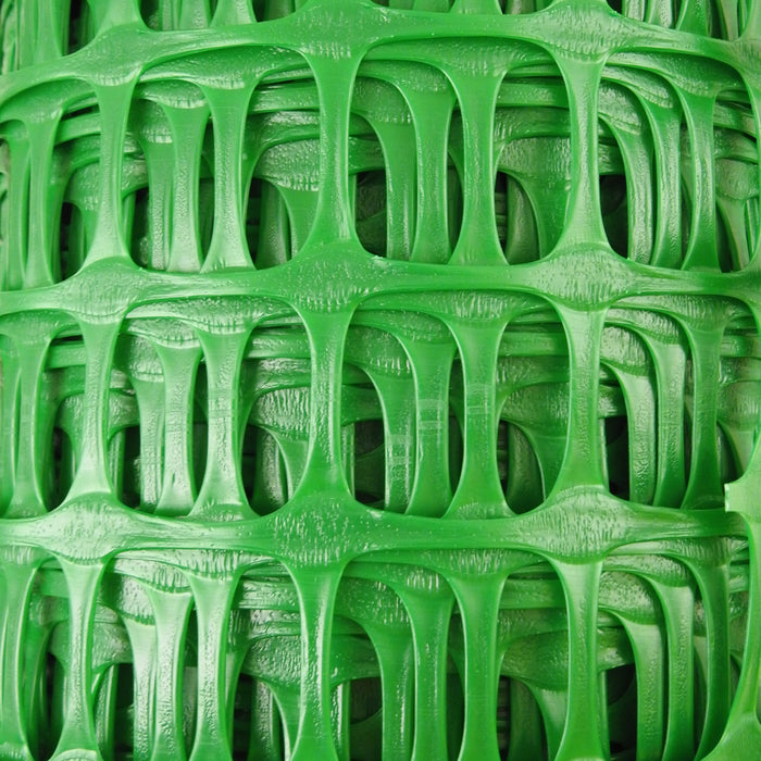Fangzaun HEAVY 50 x 1 m Rolle schweres Modell grün oder orange 12kg + 12 Halter