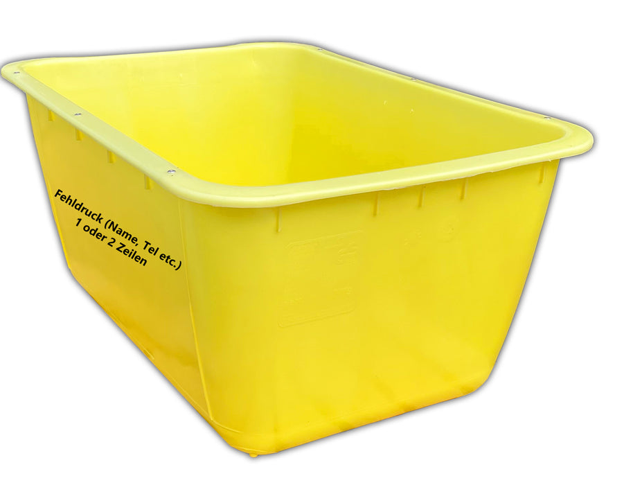200 Liter 2.Wahl Mörtelwanne Mörtelkübel -Fehldruck- Stahlschiene 200 Liter 2.Wahl Mörtelwanne Mörtelkübel -Fehldruck- Stahlschiene