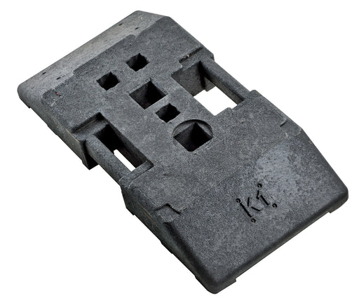 Fussplatte K0 40x60cm 100% Recycling 18kg Fussplatte K0 40x60cm 100% Recycling 18kg