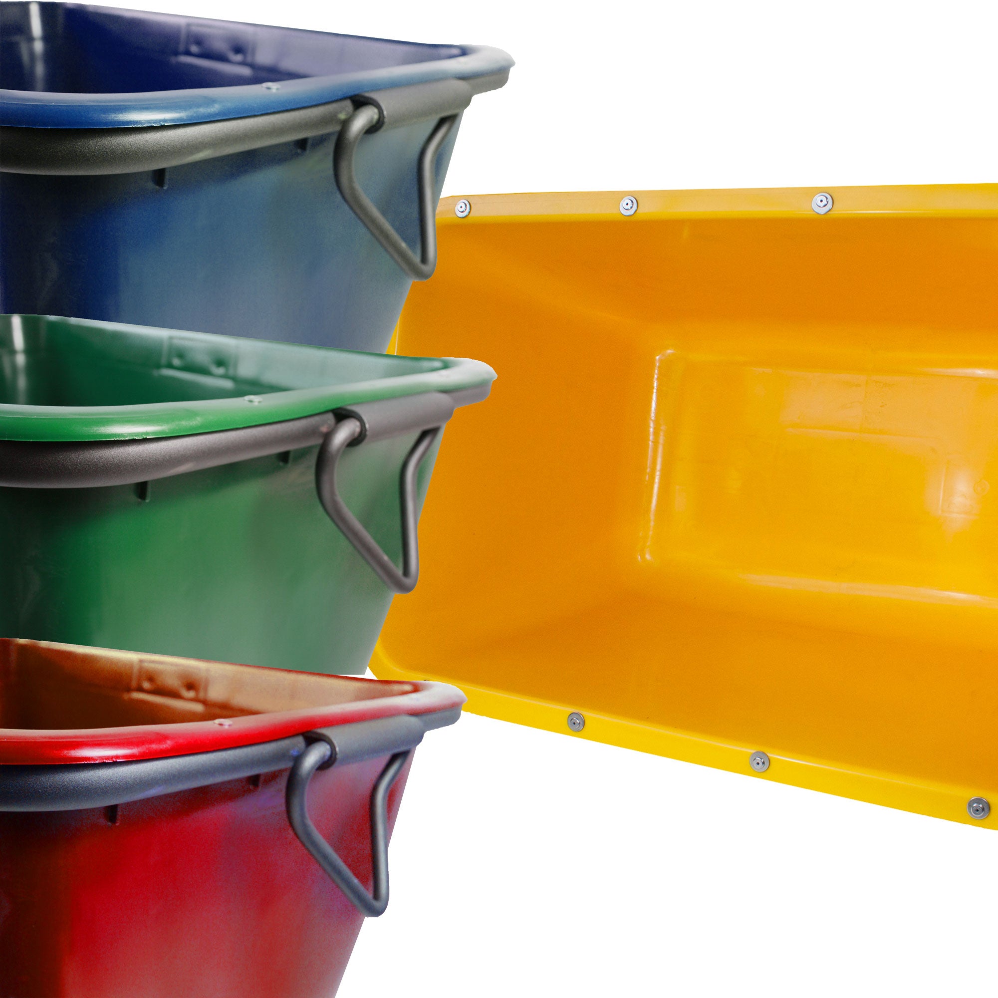 UvV Kranbare Maurer Tuppe Mörtelwanne, Fertigmörtelkübel 200 Liter TüV