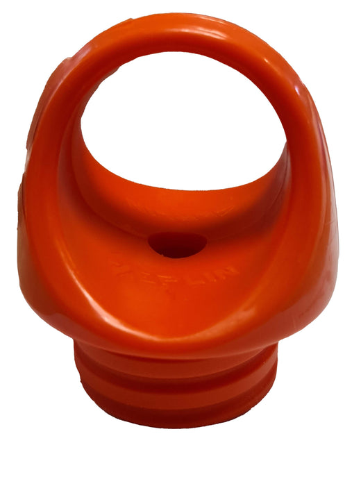 UvV-Shop UvV Kettenösen Set für flexible Absperrpoller oder Kettenpfosten Schrauböse orange 1 Stück