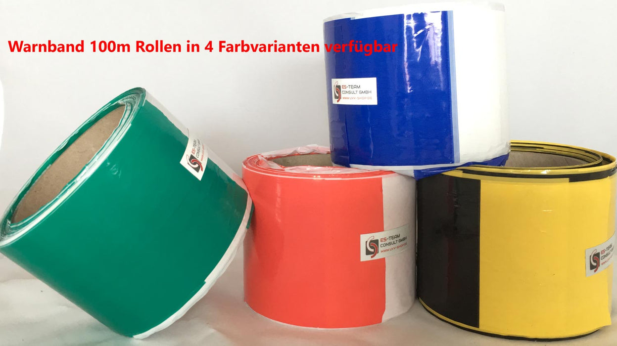 Warnband, Absperrband 100m x 80mm reißfest