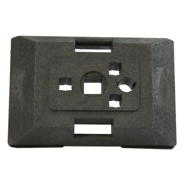 Fussplatte K0 Basic 40x60cm 100% Recycling 15kg leicht Fussplatte K0 Basic 40x60cm 100% Recycling 15kg leicht