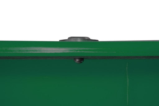 UvV 2. Wahl Regentonne Pflanzgefäß 200l Grossbehälter grün Standfüßen HD-PE.