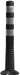 UvV Absperrpfosten flexibel 75 cm, schwarz mit Reflexfolie in vielen Farben.