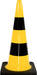 UvV Flex Leitkegel Warnkegel Pylone gelb-schwarz.