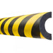 MORION-Prallschutz, Bogen, Rohrschutz 50-70mm 1m Magnet gelb.