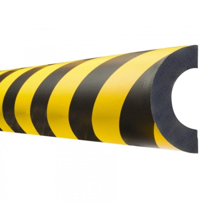 MORION-Prallschutz, Bogen, Rohrschutz 30-50mm 1m Magnet gelb.