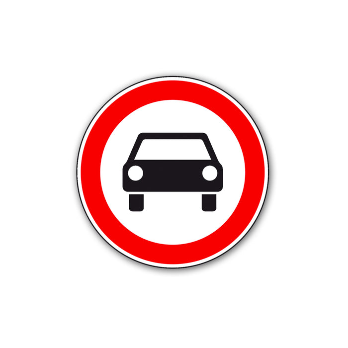 Vorschriftzeichen VZ 251, Verbot für Kraftwagen 420 und 600 mm