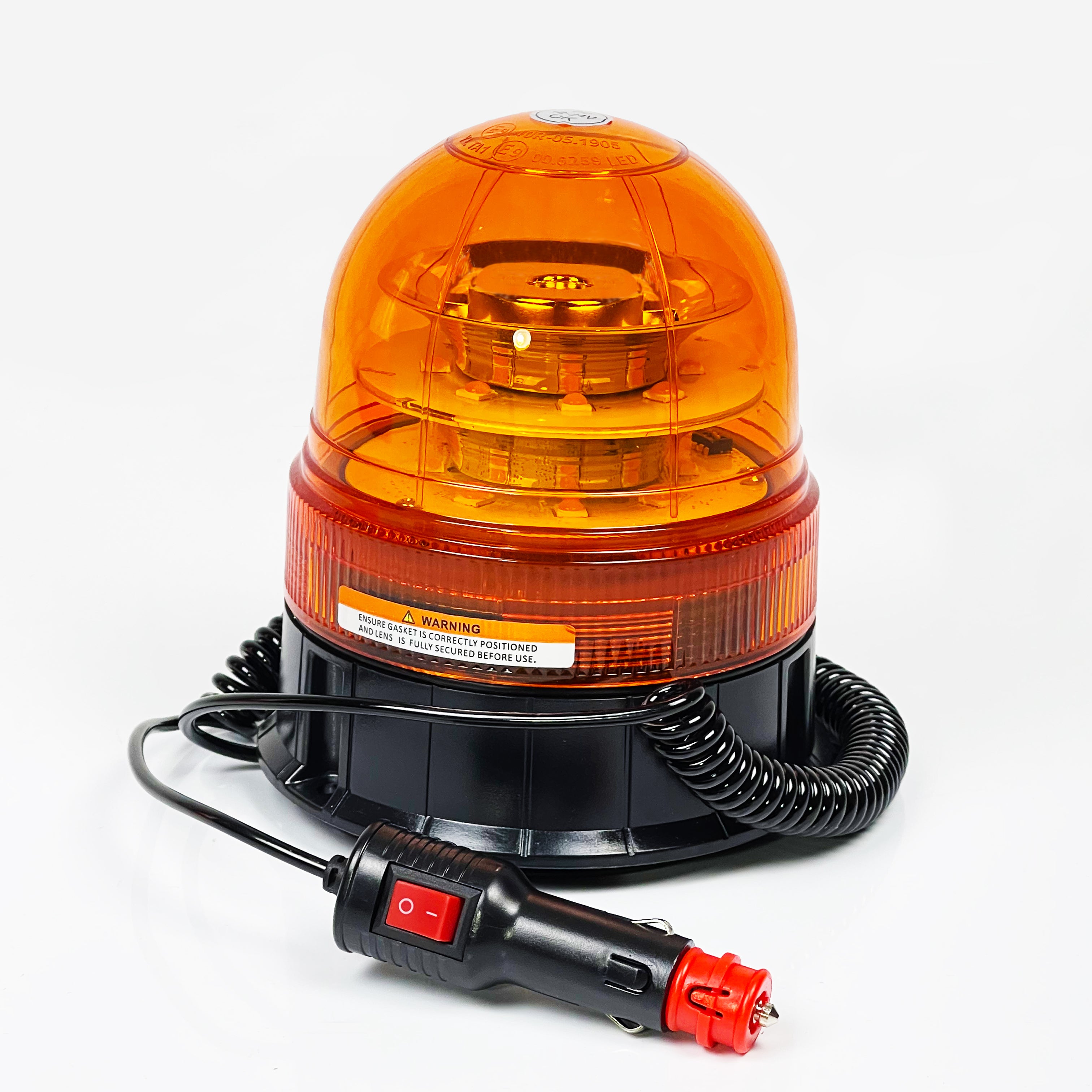 LED Rundumkennleuchte  mit Magnetbefestigung für Vorausfahrzeuge