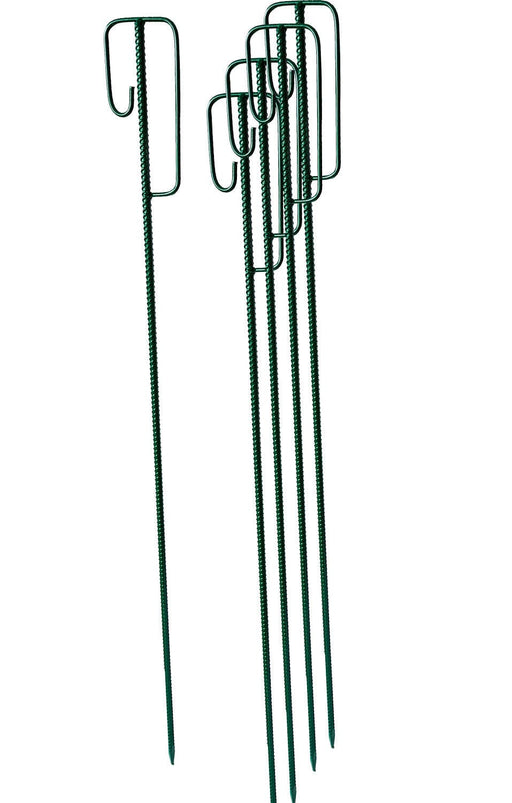 Laterneneisen grün Absperrleinenhalter 14 mm x 1200 mm 5 Stück.