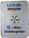 Eiswarner IceAlert + Schild 60x45 Alu-Verstärkung, Logo (Folie).