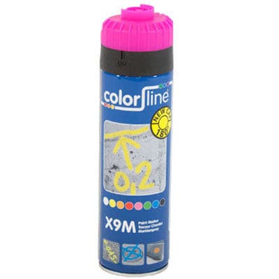 Markierungsfarben, Bauspray Farbdosen 500ml Paint Marker ColorLine.