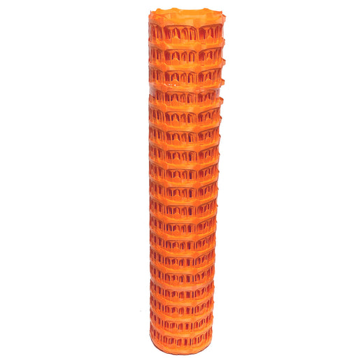 UvV-Shop Fangzaun UvV SOLIDO Warnzaun Absperrnetz Bauzaun Kunststoff Rolle 50 x 1m | 7,5kg orange