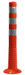 Flexibler Absperrpoller 75cm orange 3 x Orafol RA2C Reflexfolie.
