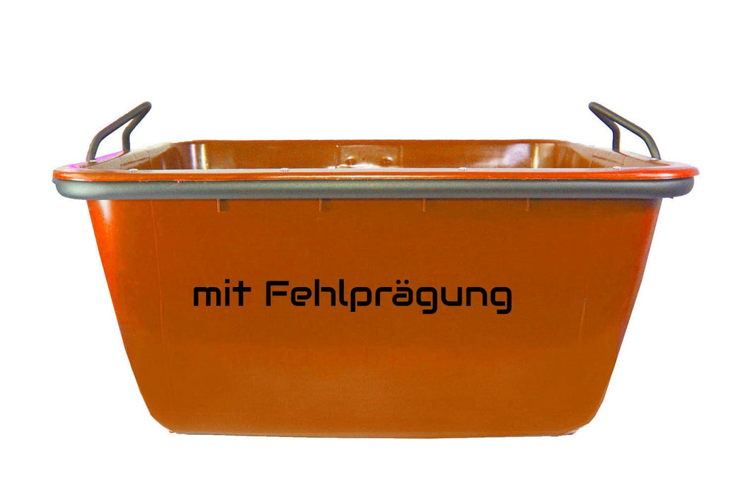 Mörtelkübel, Mörtelwanne FMK 200 Liter kranbar 2te Wahl mit Fehldruck
