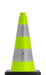 UvV-FLEX Leitkegel Pylone grün 50 cm flexible standsichere Absperrkegel, Warnkegel.
